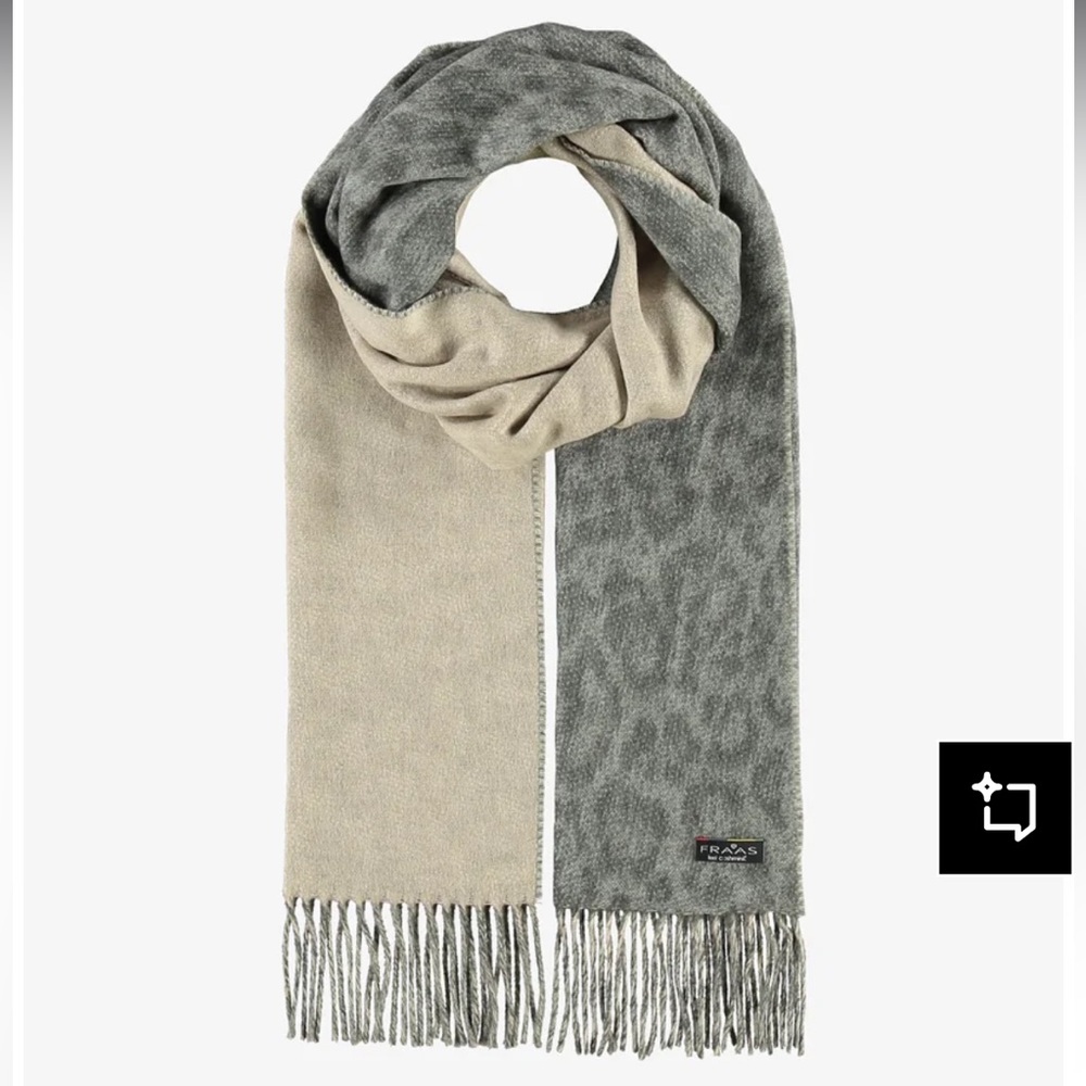 FRAAS ANIMAL LEO CASHMINK - Scarf - Light Grey (NEW)